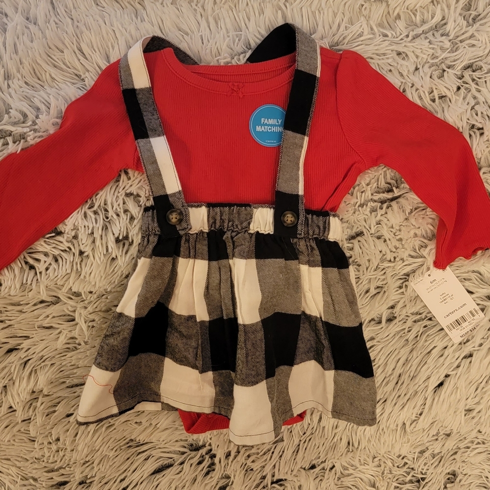 Baby girl Christmas outfit